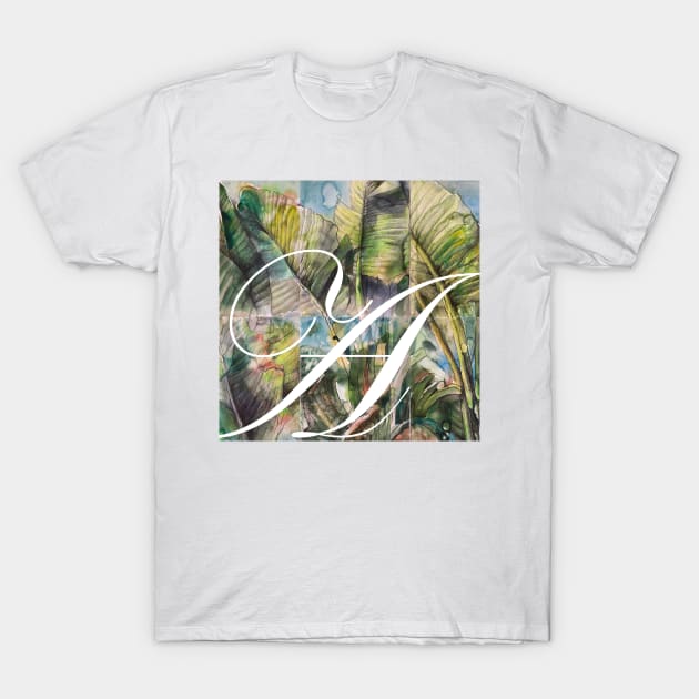 Alphabeth, letter A T-Shirt by Elena Akopian